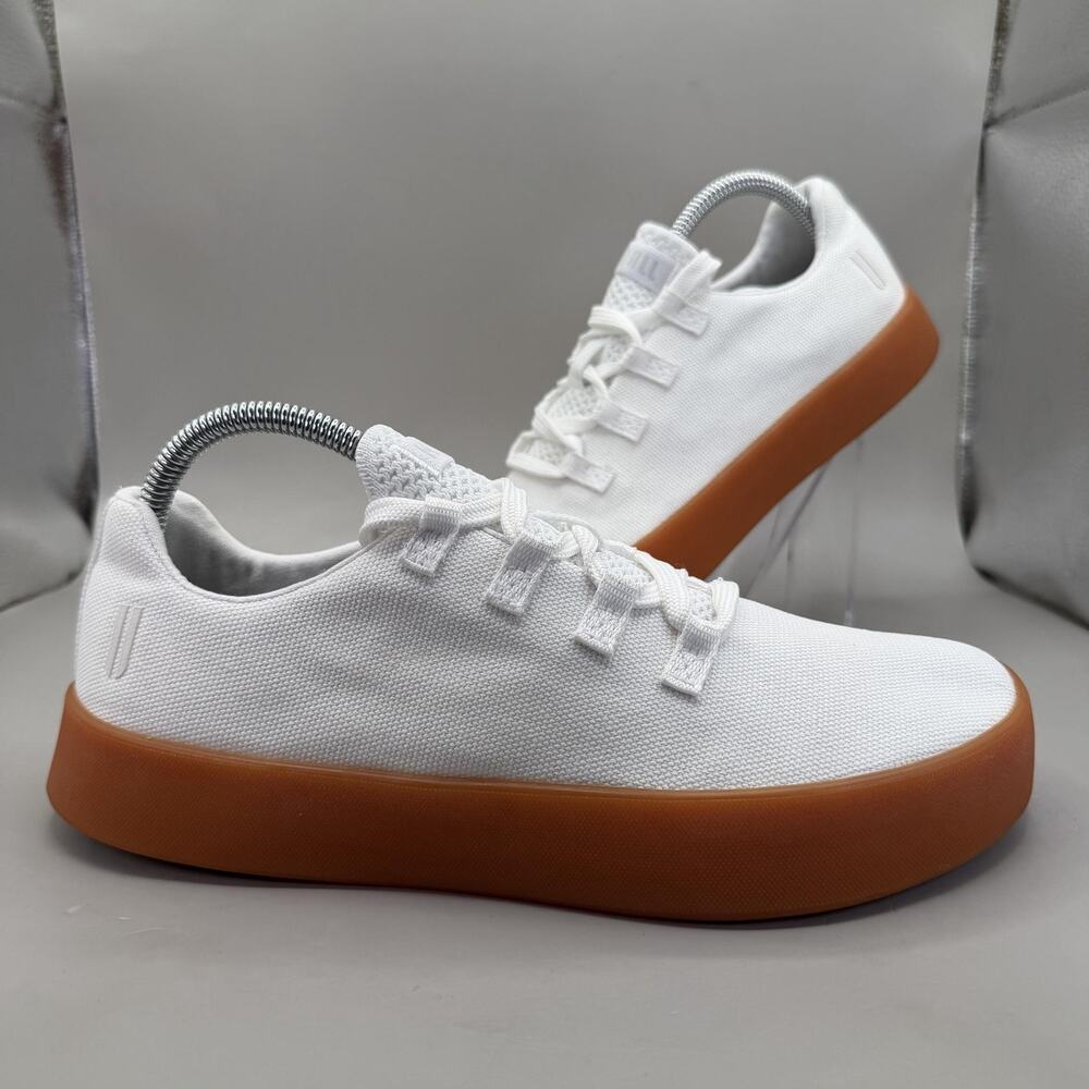 NOBULL Rec Canvas Gum Sole Shoes Mens US 8/Womens 9.5 White Athletic Sneakers